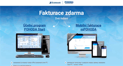 Desktop Screenshot of fakturace-zdarma.cz